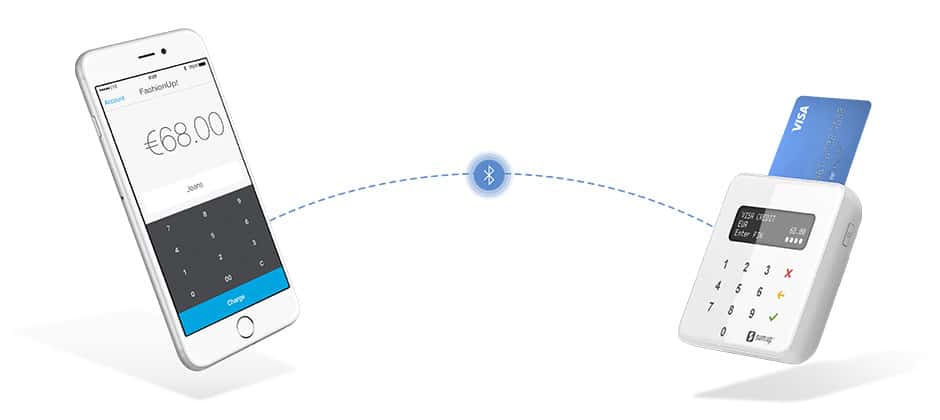 SumUp tilkoblet iPhone SumUp tilkoblet iPhone